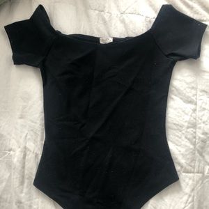Black bodysuit. Worn a few times.